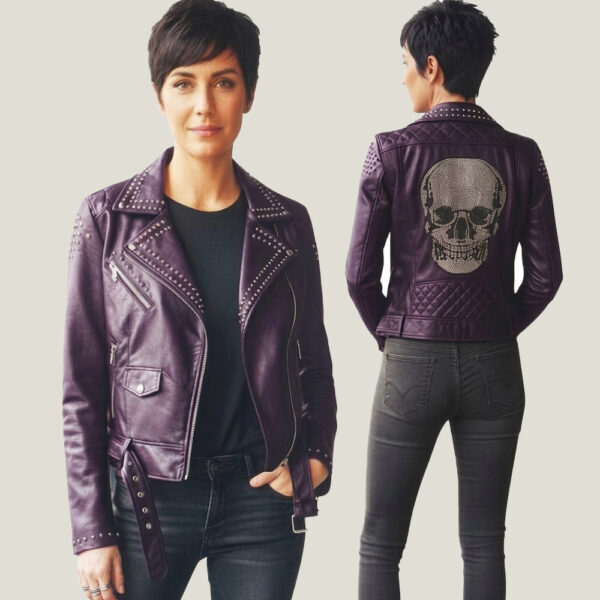 Britta Purple – Sheep Nappa Leather